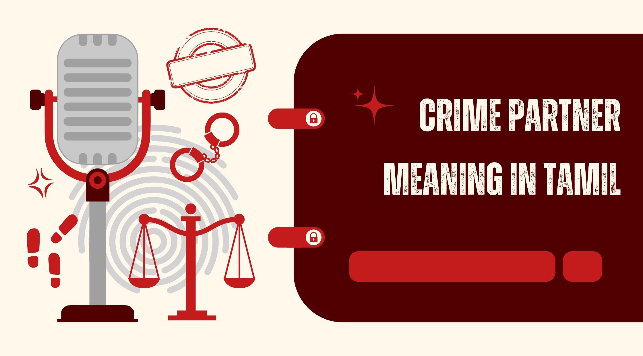 Crime Partner Meaning in Tamil